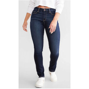 BKE Jeans Womens Blue Gabby Curvy Fit High Rise Skinny Denim Stretch 32x31.5
